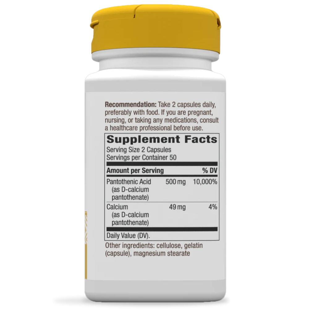 Pantothenic Acid Vitamin B5