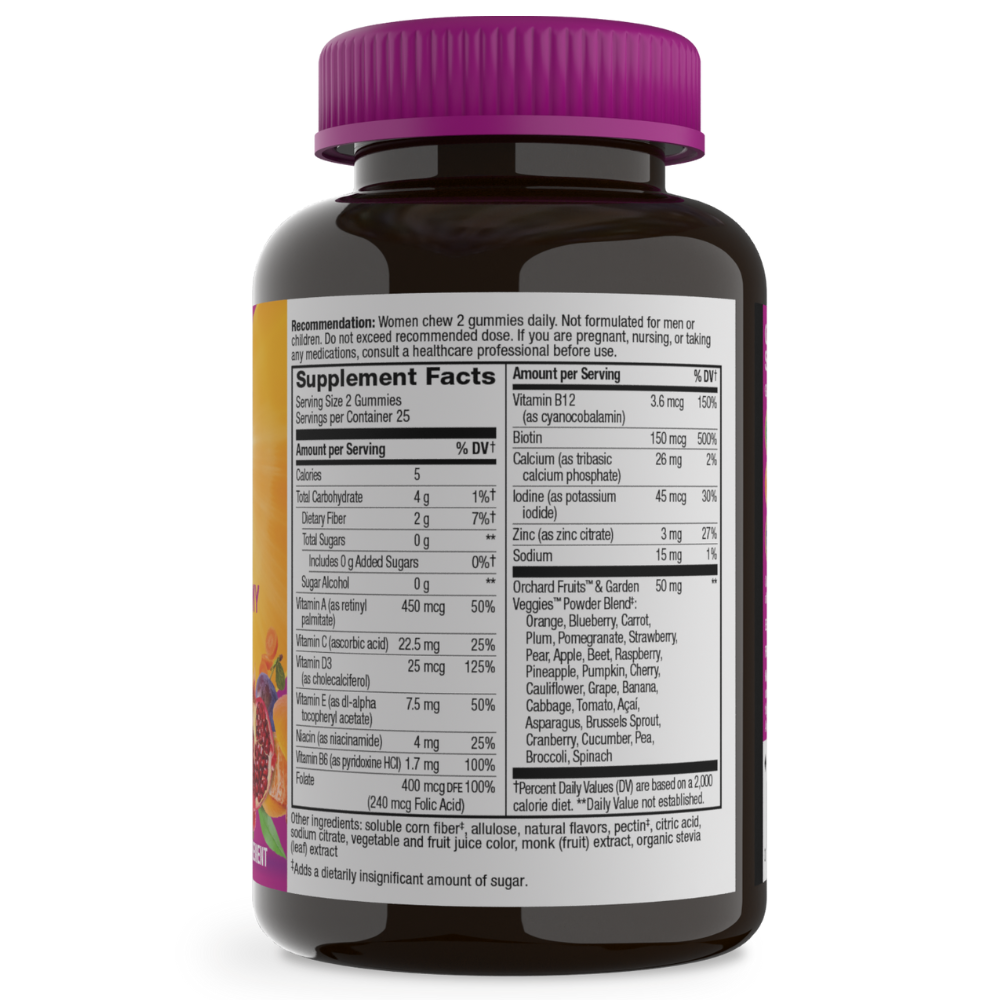 Alive Zero Sugar Women's Gummy Multivitamin