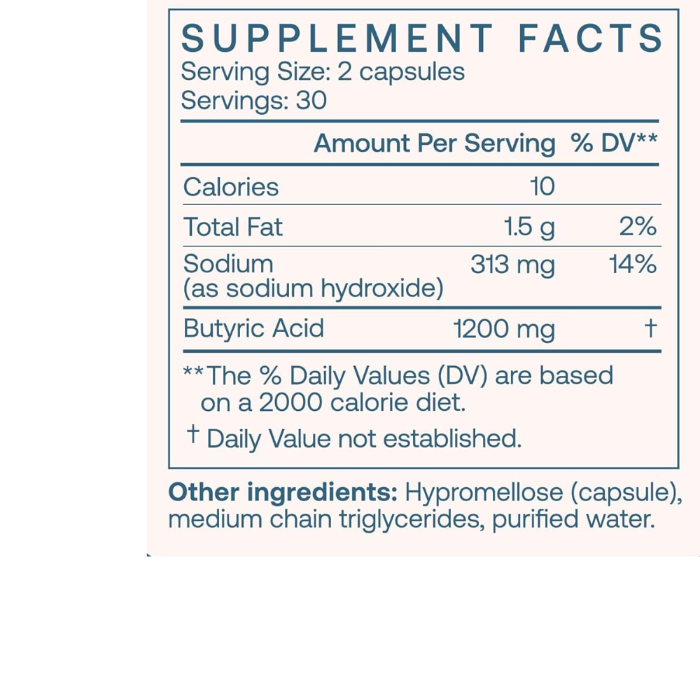 Sodium Butyrate - Gut Health Supplement