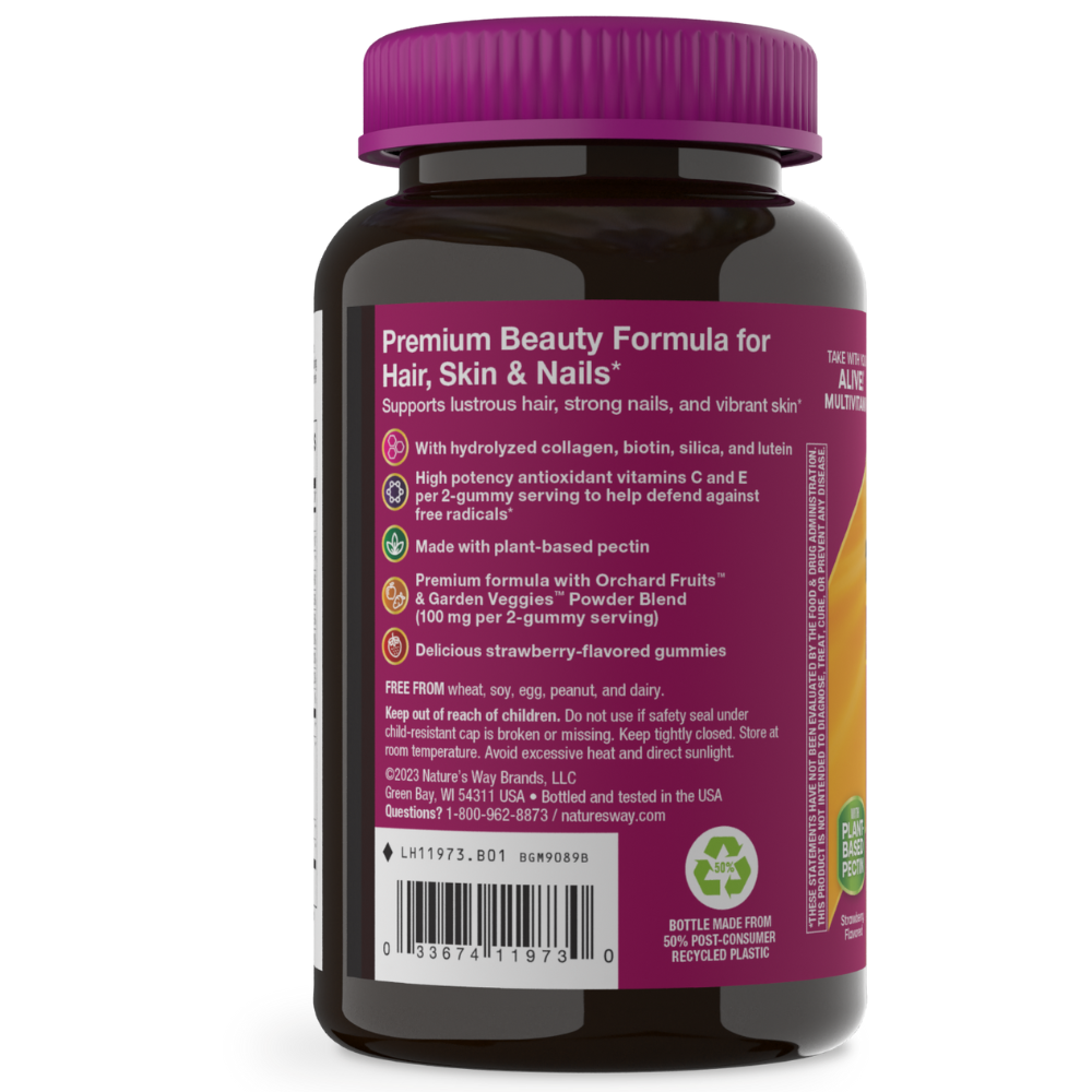 Alive! Hair, Skin & Nails Premium Gummies