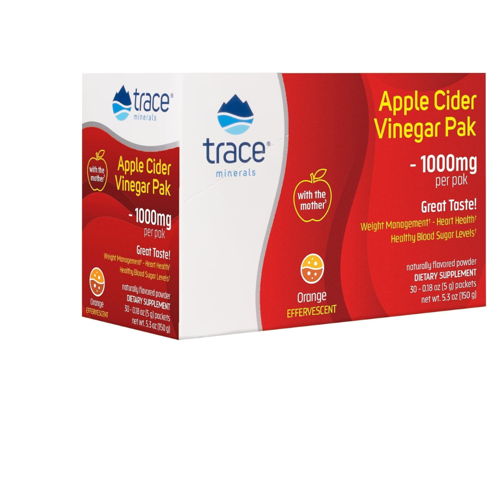 Organic Apple Cider Vinegar Pak - Orange Effervescent Flavor
