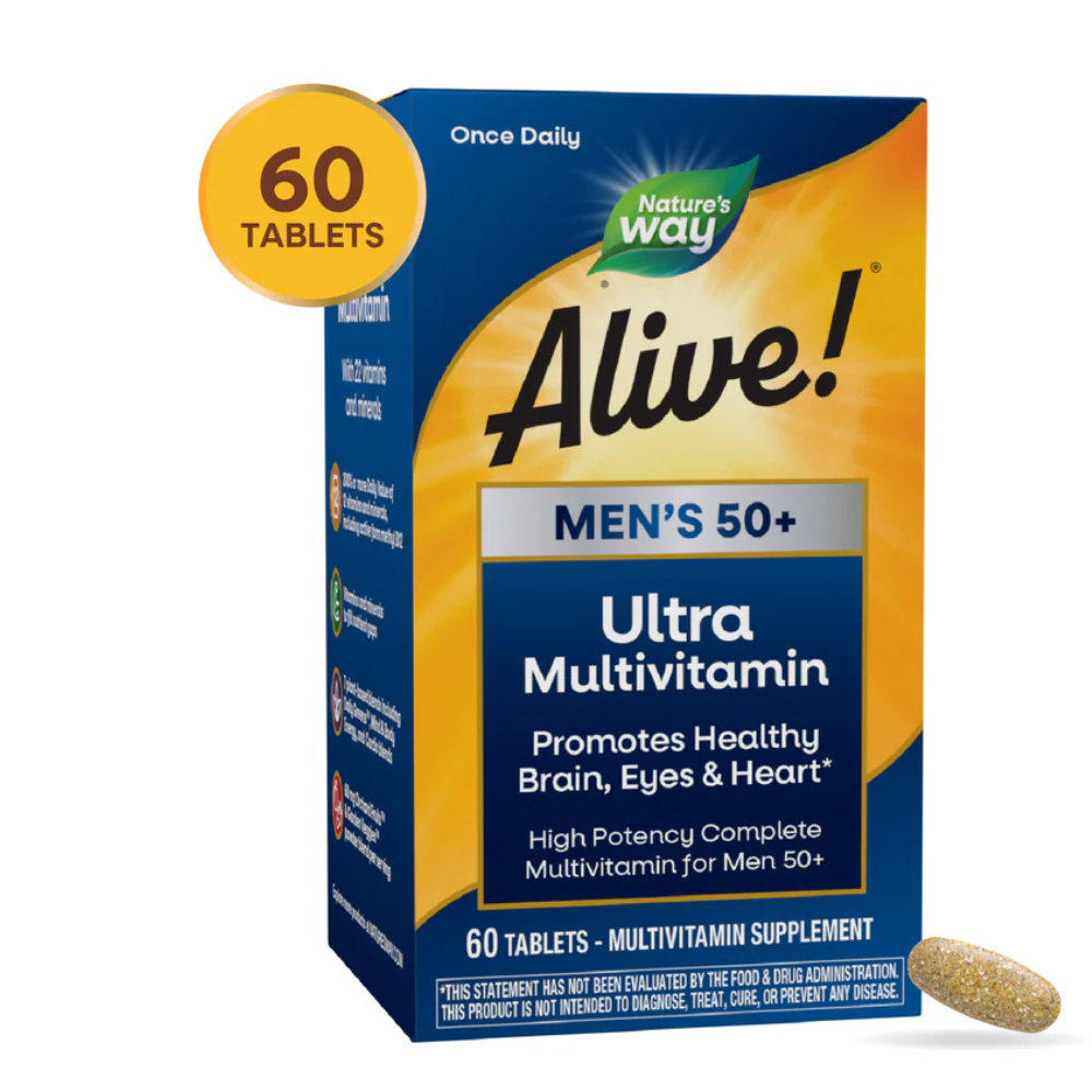Alive! Men's 50+ Ultra Multivitamin