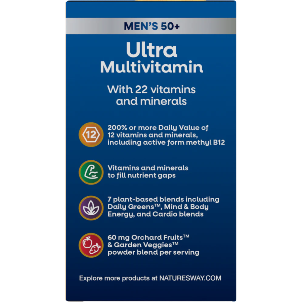 Alive! Men's 50+ Ultra Multivitamin