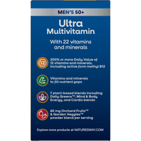 Thumbnail for Alive! Men's 50+ Ultra Multivitamin