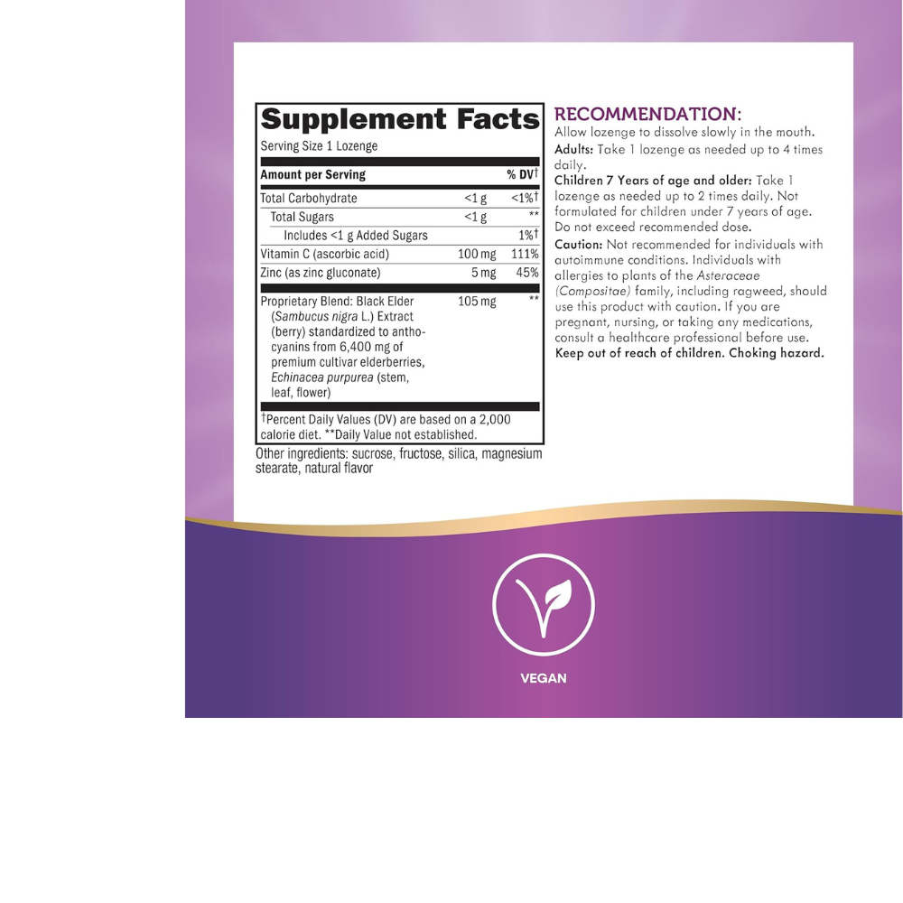 Sambucus Immune Elderberry Lozenges