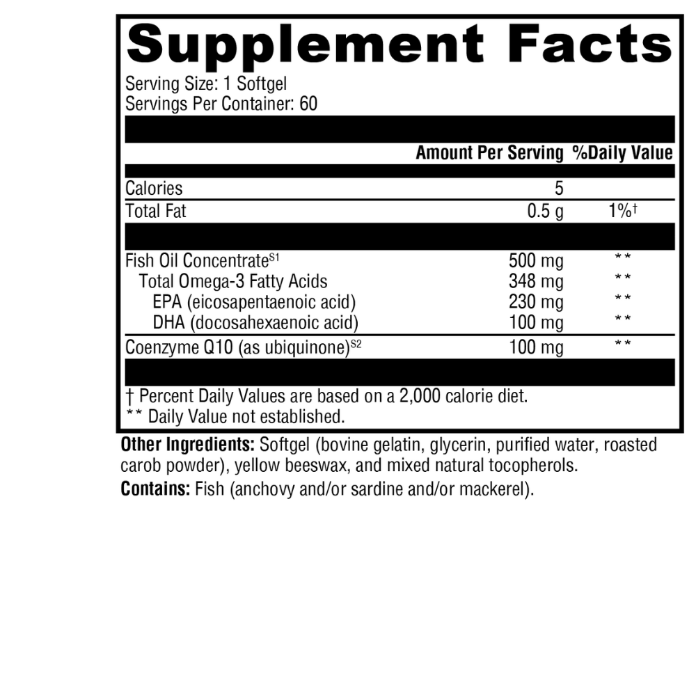 CoQmax Omega 100 mg