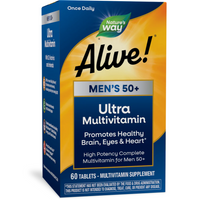 Thumbnail for Alive! Men's 50+ Ultra Multivitamin