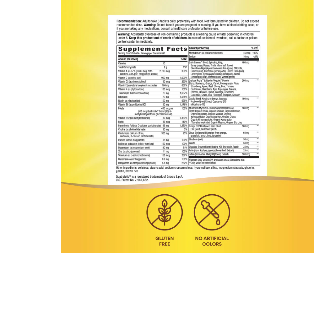 Alive! Max3 Potency Adult Complete Multivitamin