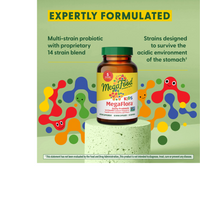 Thumbnail for MegaFlora Kids Probiotic - 14 Strains - 5 Billion live cultures