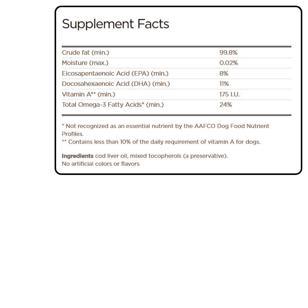 Pet Cod Liver Oil