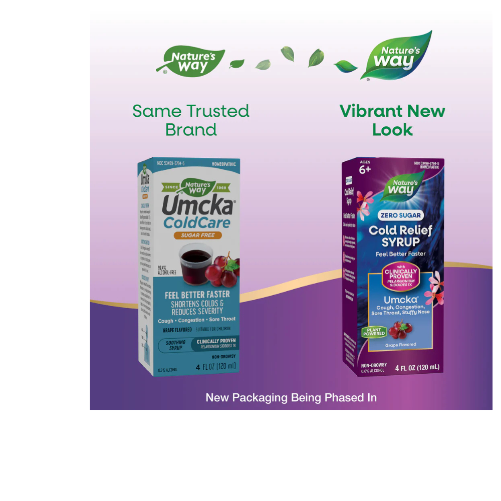 Umcka Zero Sugar Cold Relief Syrup