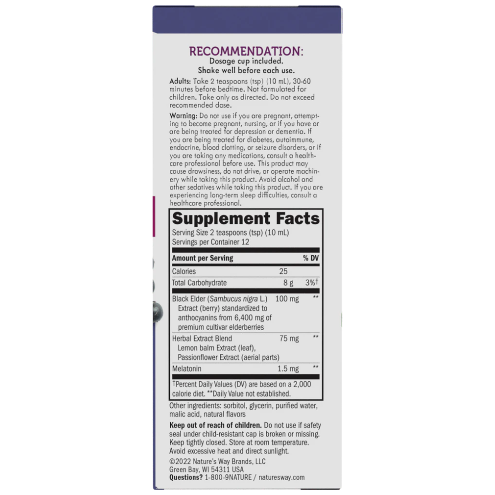 Sambucus NightTime Syrup