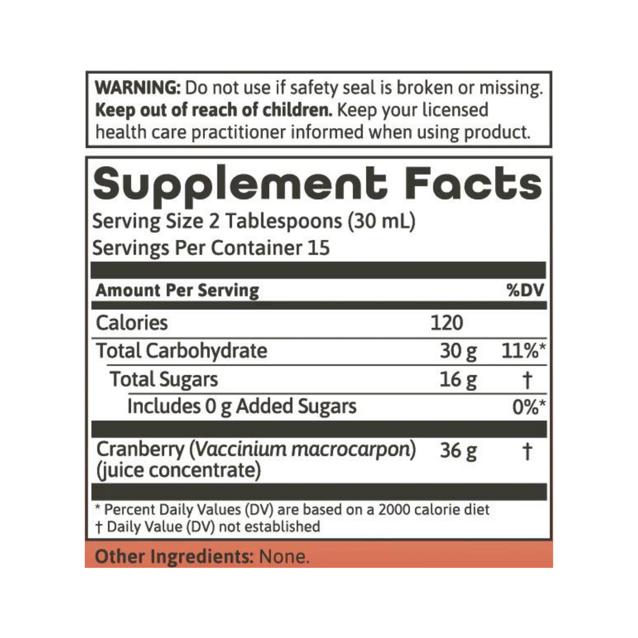 Cranberry Concentrate