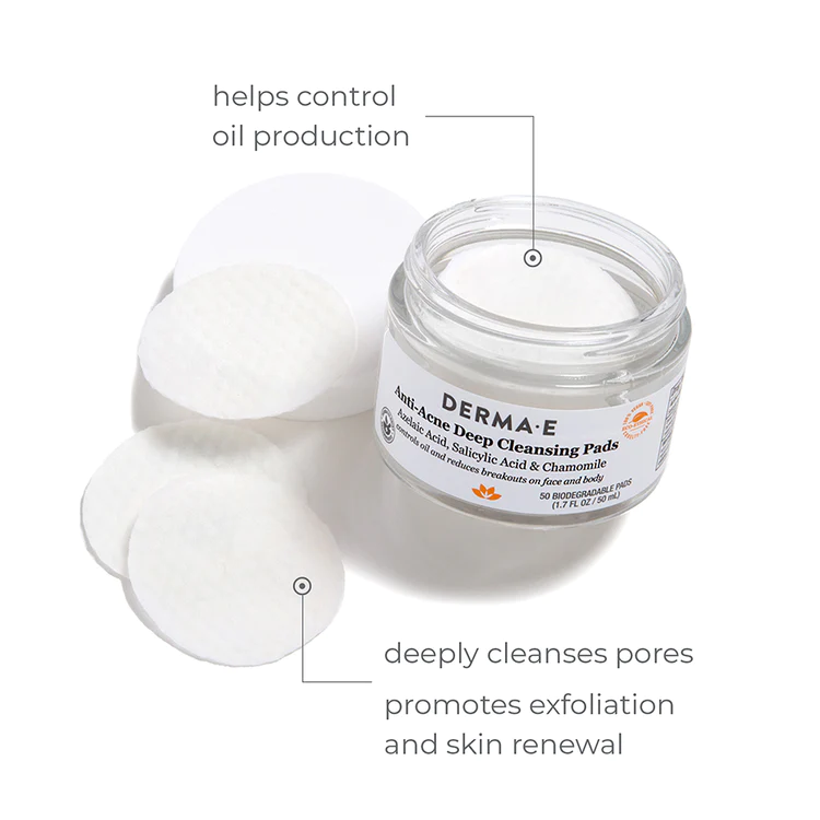 Anti-Acne Deep Cleansing Pads - Derma E
