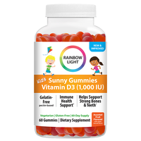 Thumbnail for Kid's Sunny Gummies Vitamin D3 - Rainbow Light