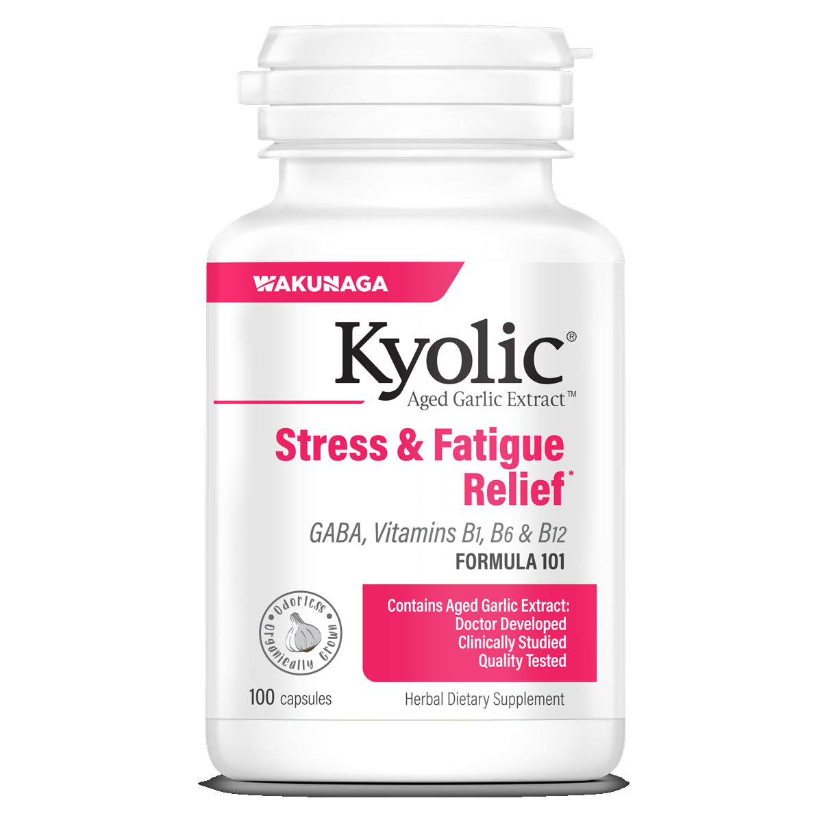 Aged Garlic Extract Formula 101 Stress & Fatigue Relief