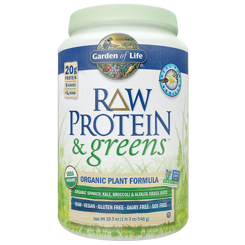 RAW Protein & greens Vanilla - Garden of Life