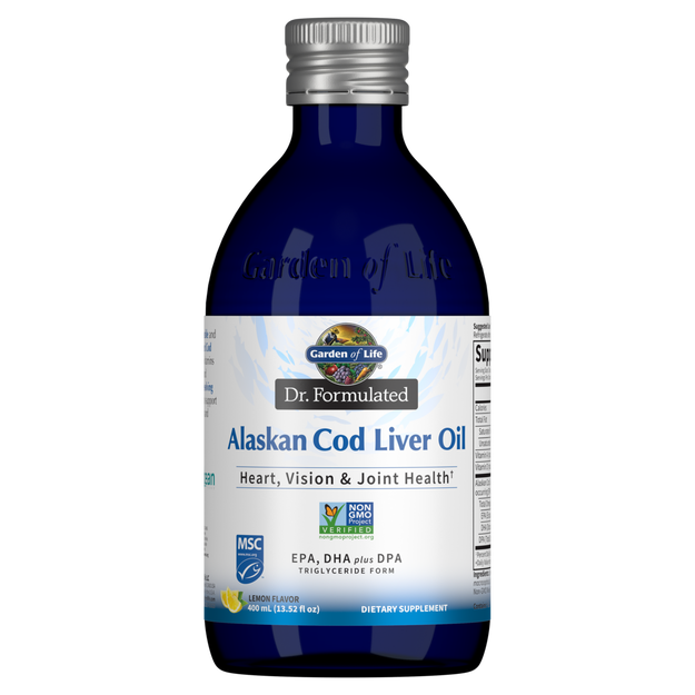 Dr. Formulated Alaskan Cod Liver Oil - Garden of Life