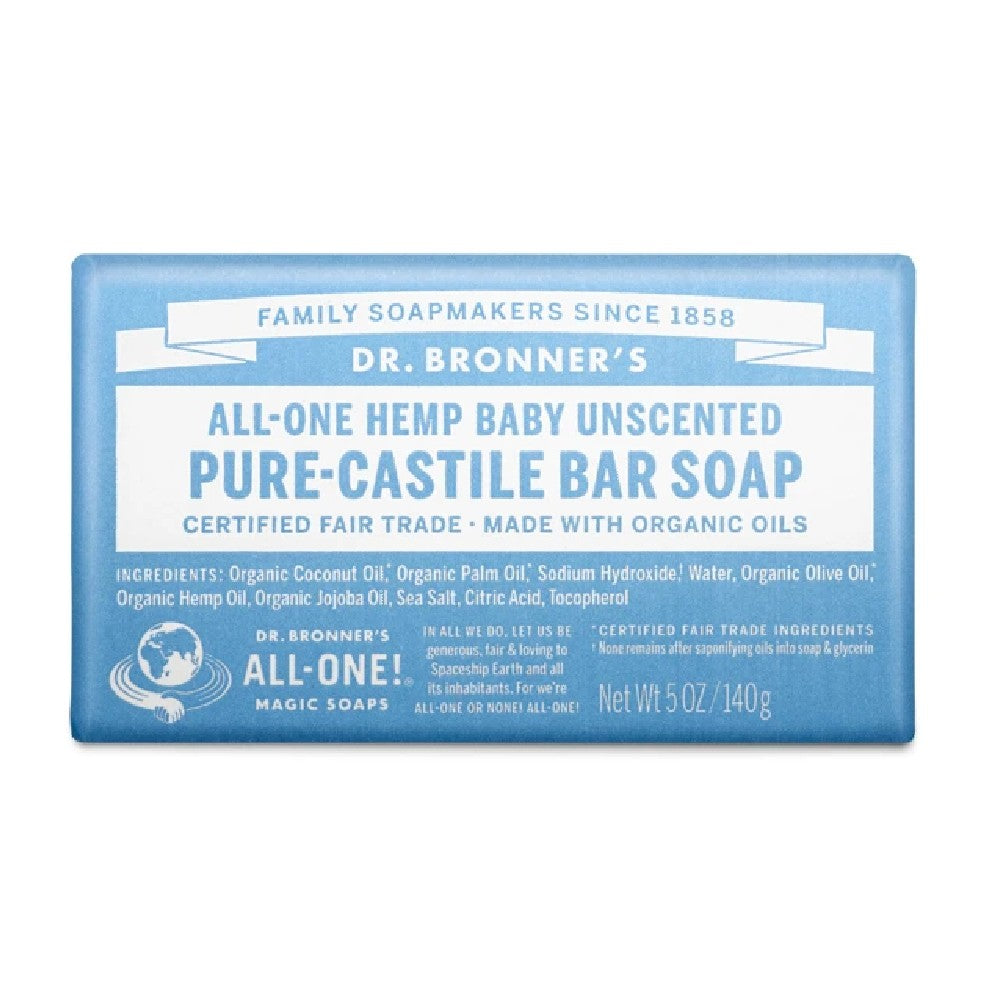 Pure Castile Bar Soap - Dr Bronners