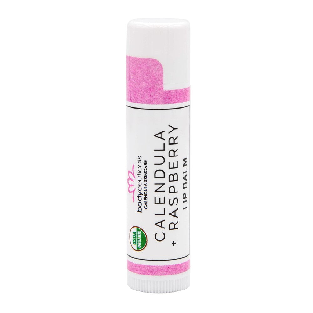 Organic Calendula + Raspberry Lip Balm - Bodyceuticals