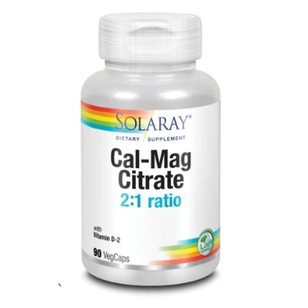 Calcium & Magnesium Citrate, With Vitamin D-2, 2:1 Ratio - My Village Green