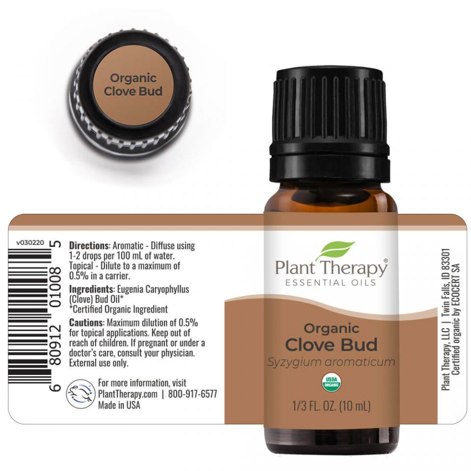 Organic Clove Bud Essential Oil - My Village Green