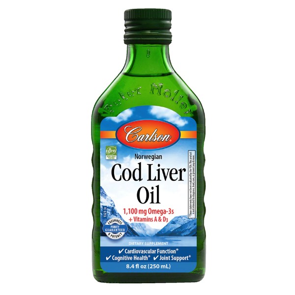 Cod Liver Oil Liquid - Carlson