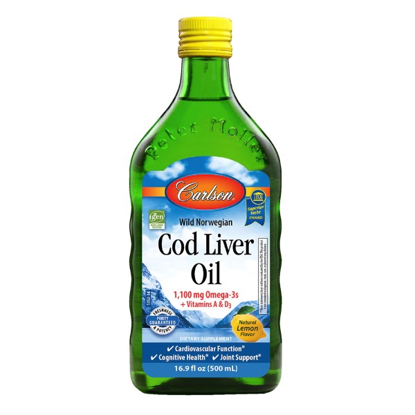 Cod Liver Oil Liquid - Carlson