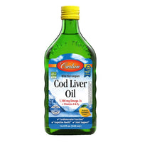 Thumbnail for Cod Liver Oil Liquid - Carlson