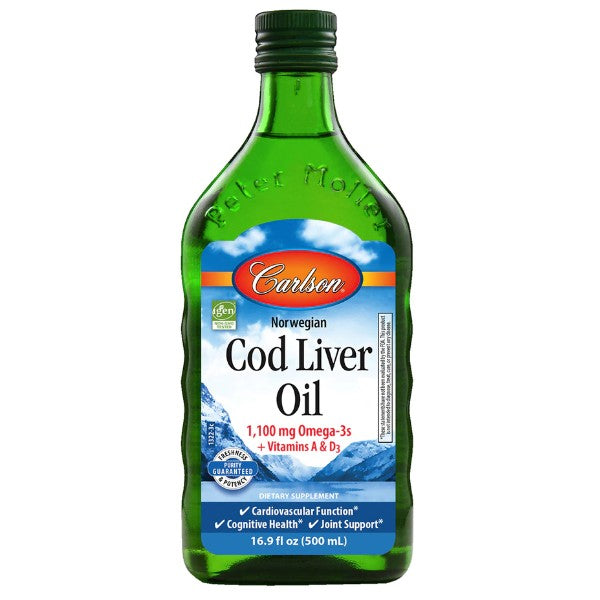 Cod Liver Oil Liquid - Carlson