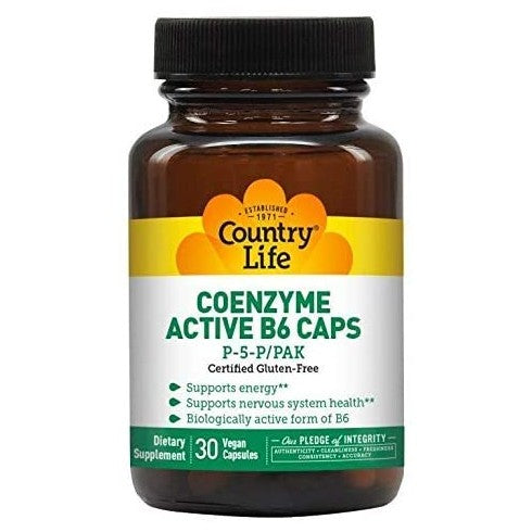 Coenzyme Active B-6 - Country Life