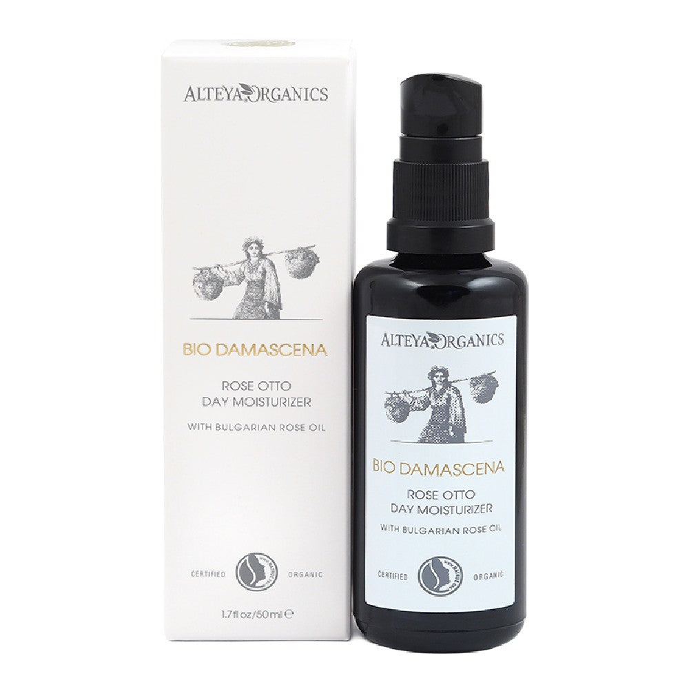 Rose Otto Day Face Moisturizer - Alteya Organics
