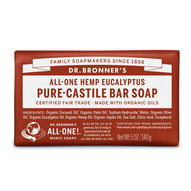 Eucalyptus Bar Soap Organic - Dr Bronners