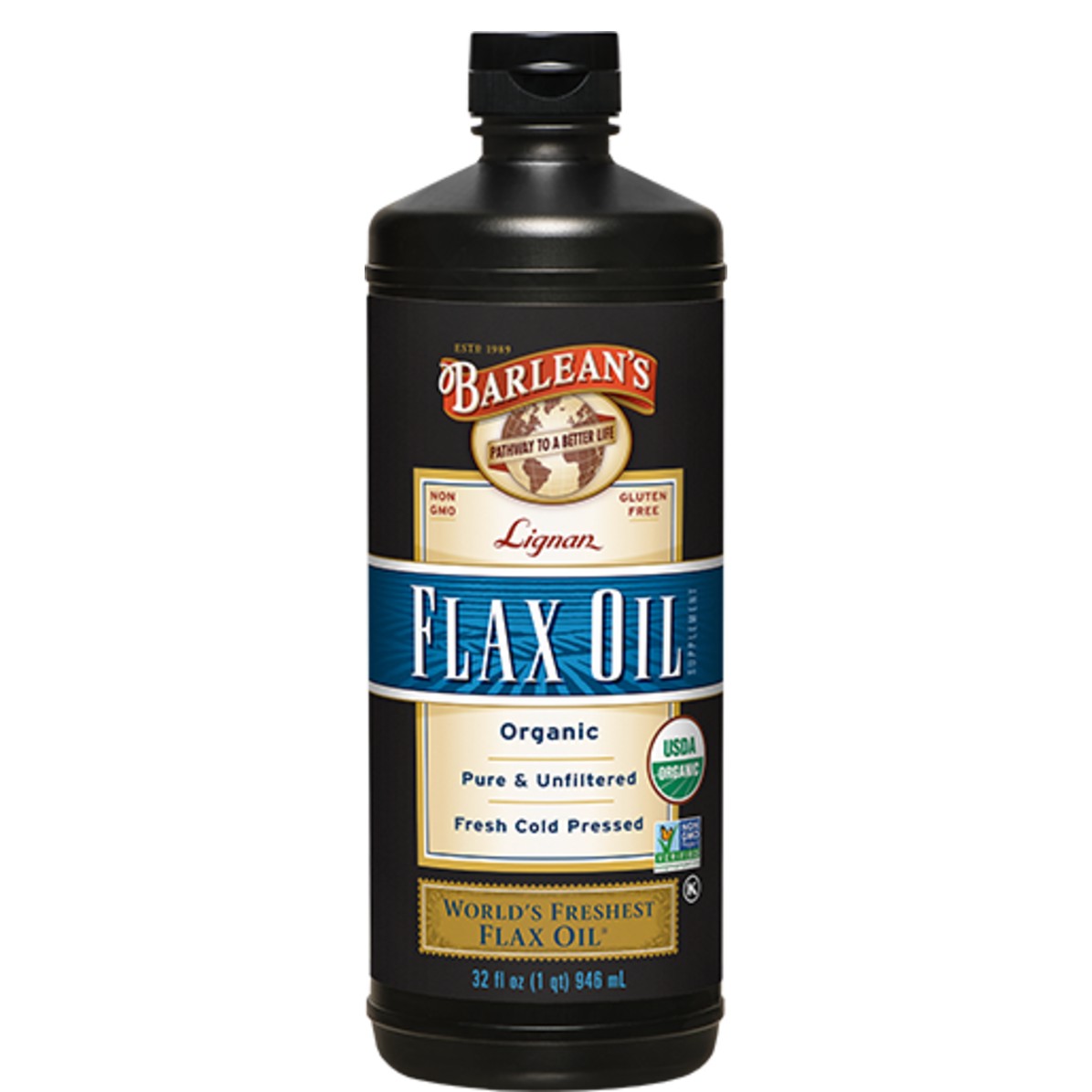Flax Oil High Lignan - Barleans
