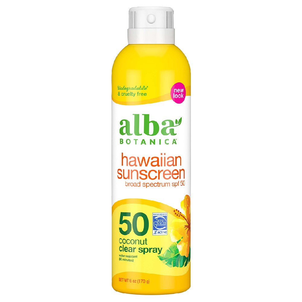 Hawaiian Sunscreen Coconut Spf 50 - Alba Botanica