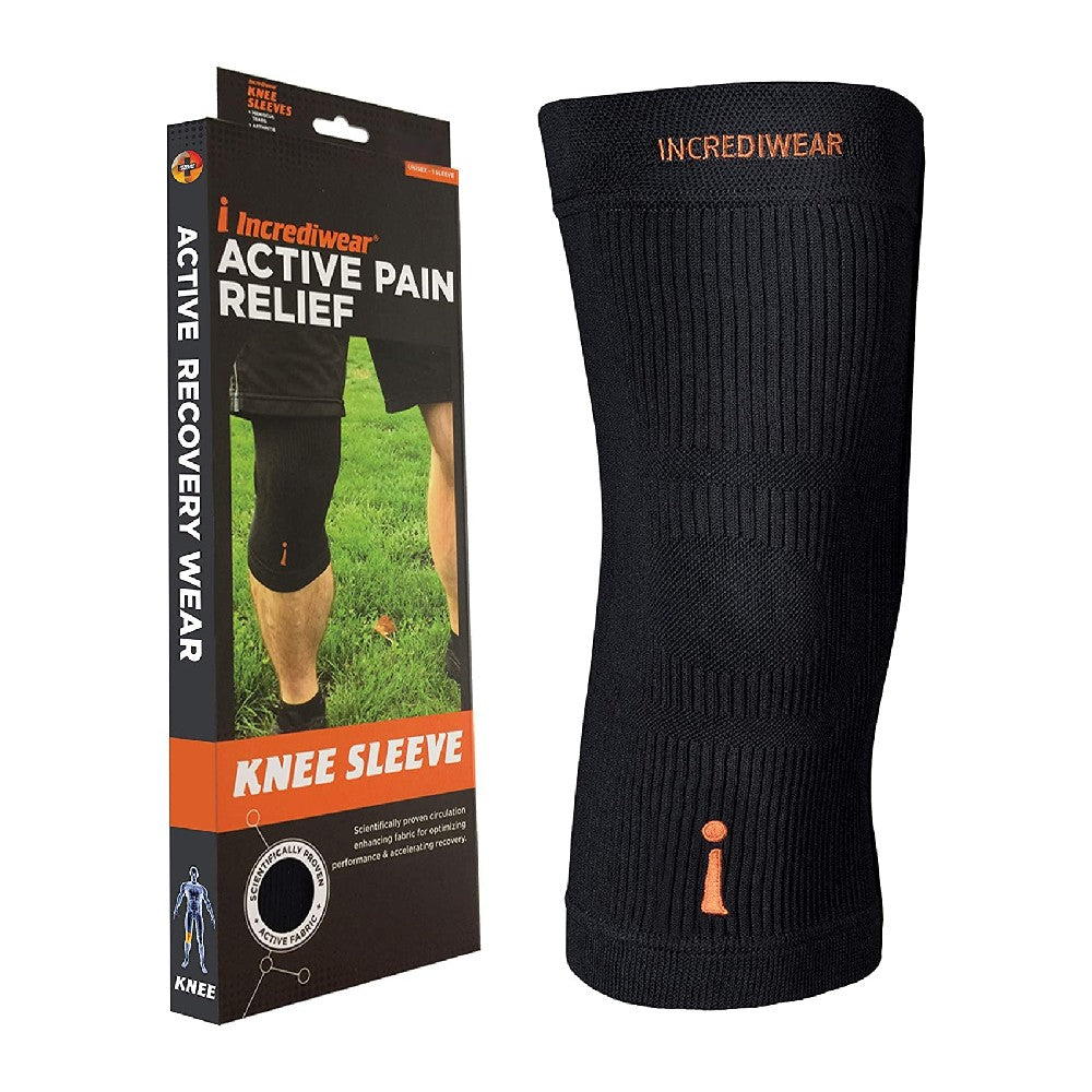Active Pain Relief Knee Sleeve Unisex Black