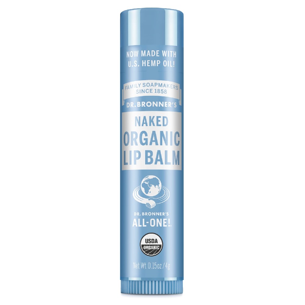 Naked Organic Lip Balm - Dr Bronners