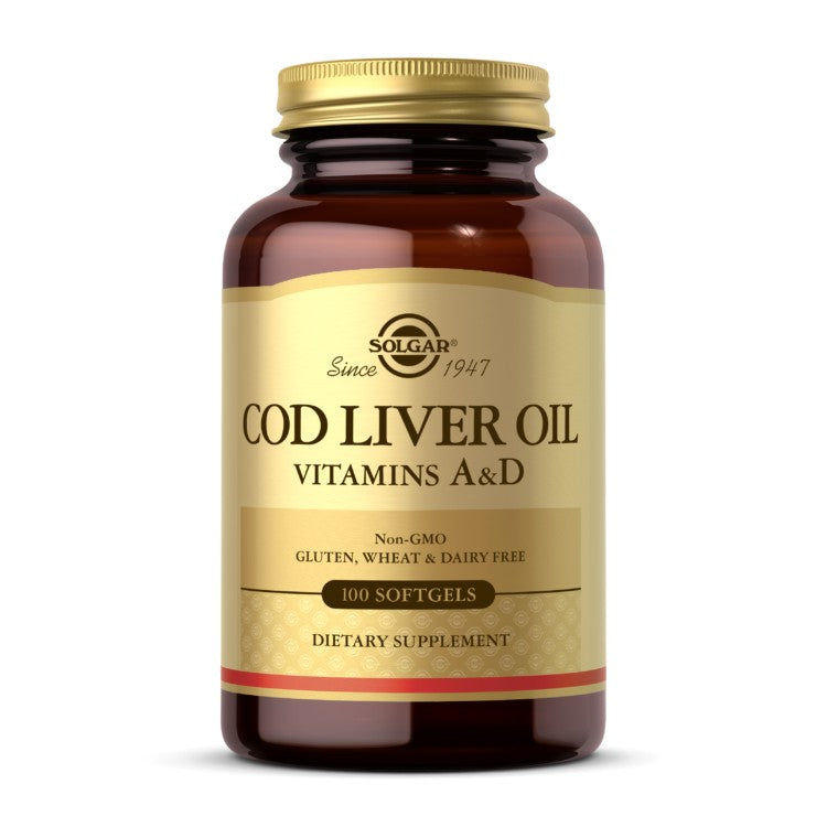 Cod Liver Oil  (Vitamin A & D Supplement) - My Village Green