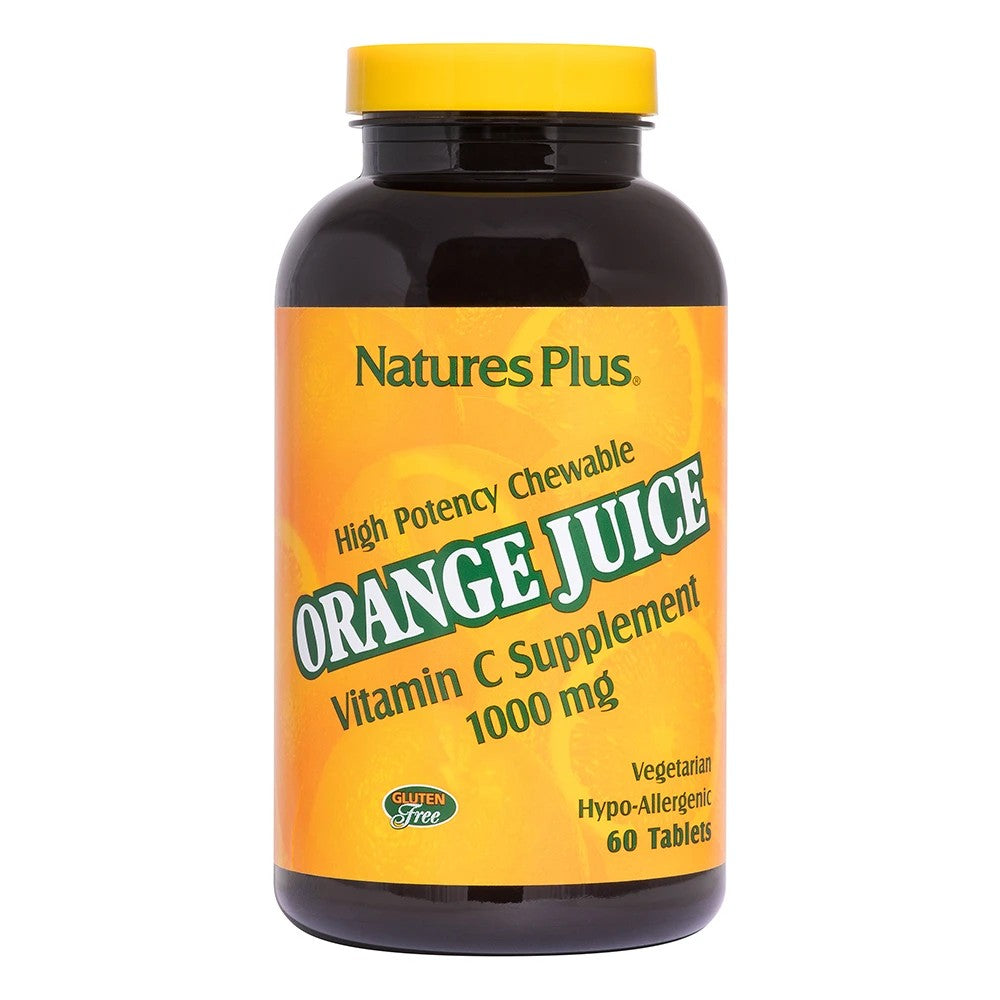 Orange Juice Vitamin C 1000 mg Chewables - My Village Green