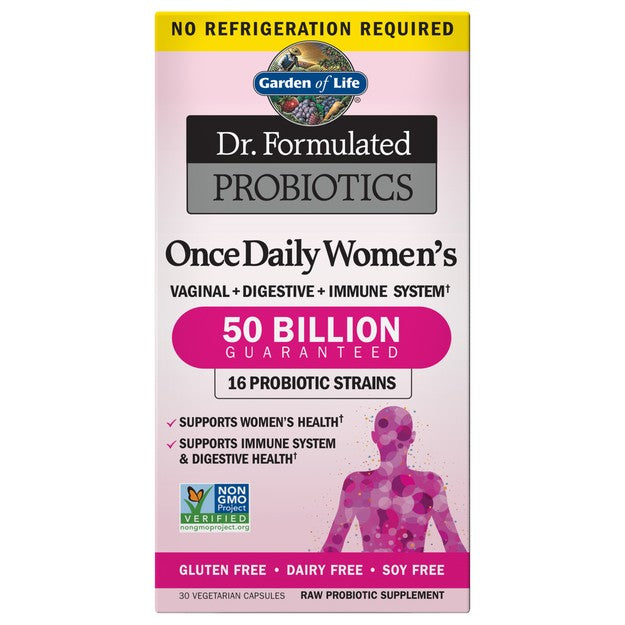 Dr. Formulated Probiotics Once Daily Women's Shelf-Stable - Garden of Life