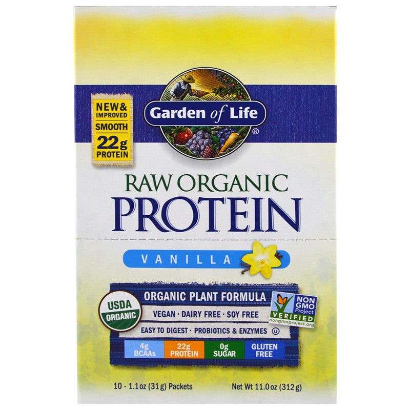Raw Organic Protein Vanilla Pack - Garden of Life