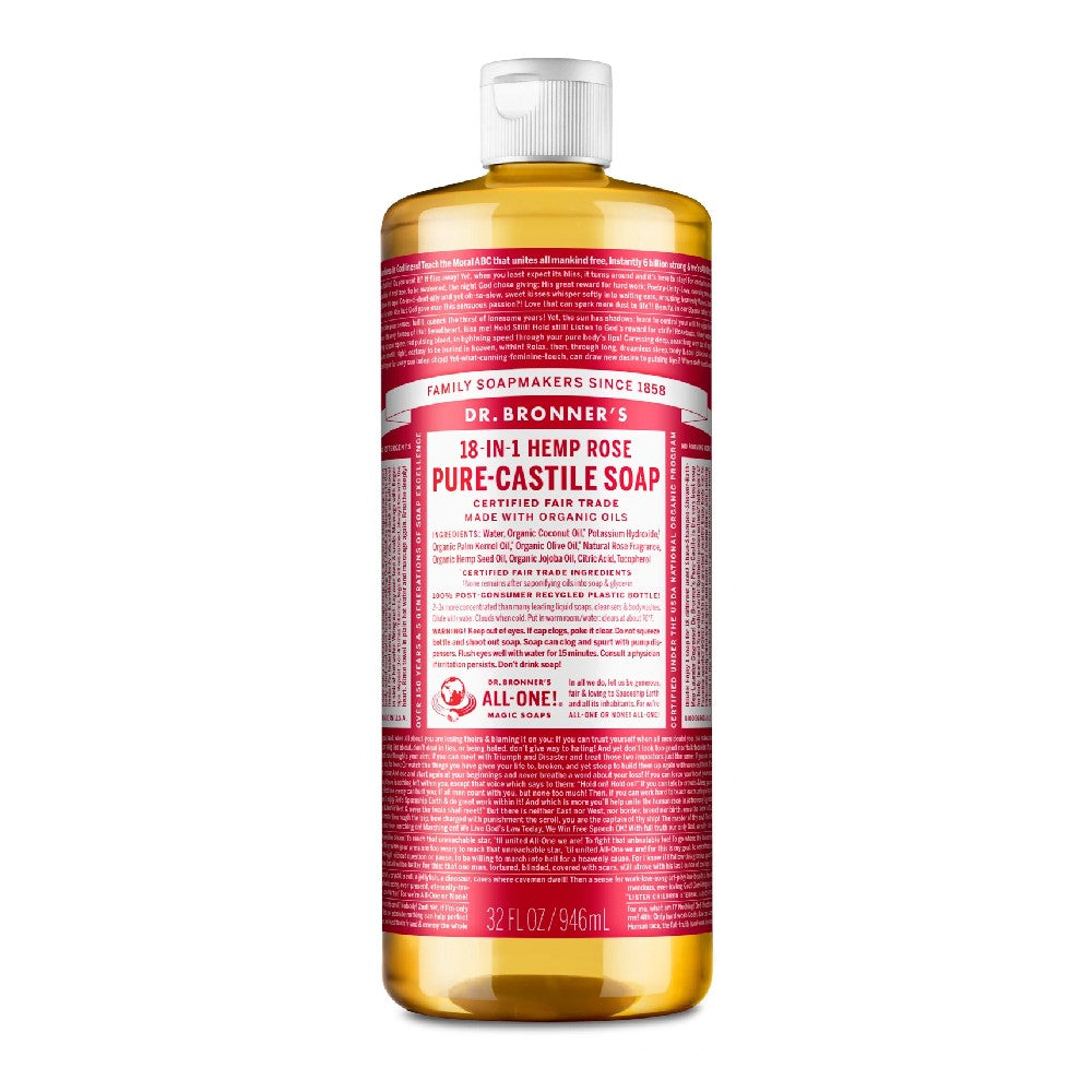 Pure Castile Liquid Soap - Dr Bronners
