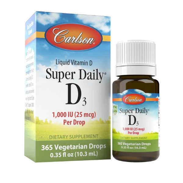 Super Daily D3 1,000 IU (25 mcg) - Carlson