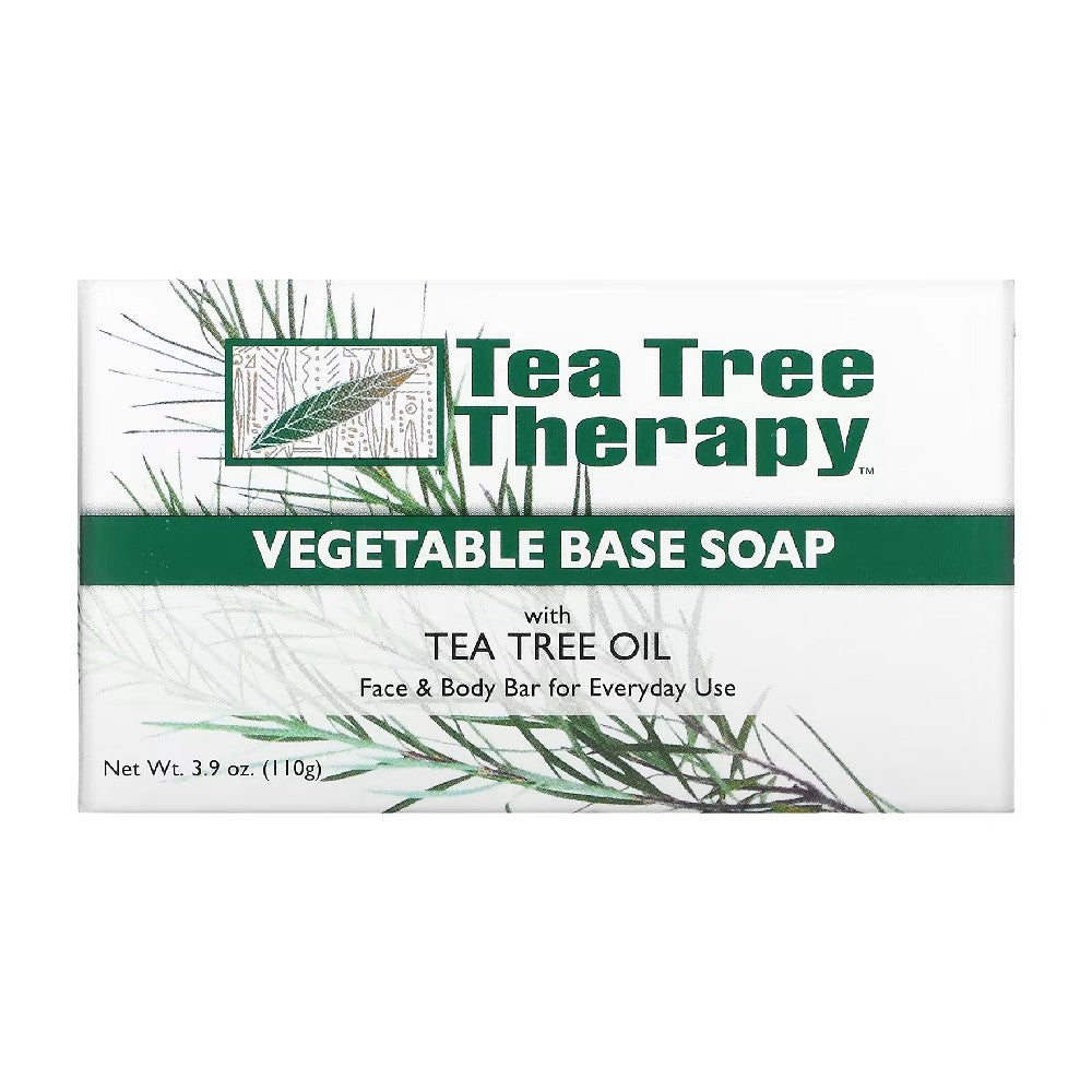 Vegetable Base Bar Soap with Tea Tree Oil