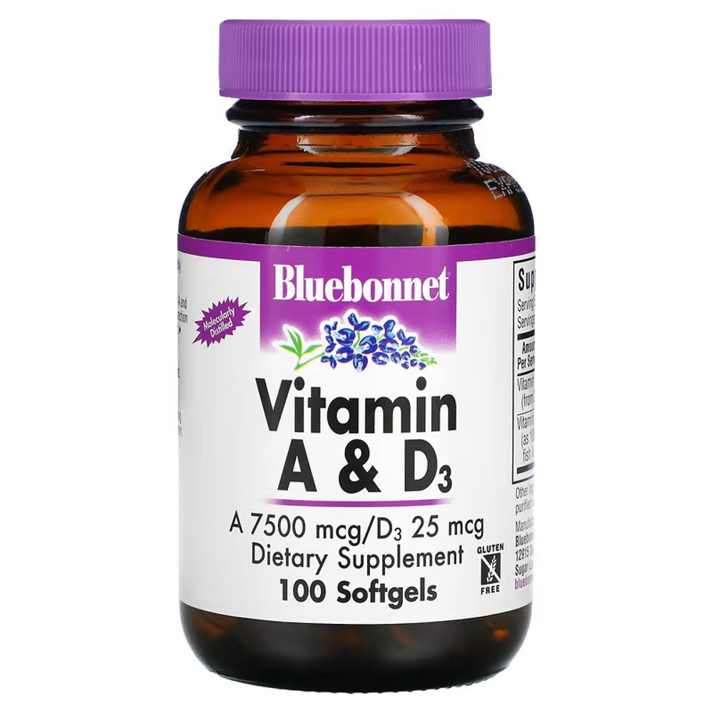 Vitamin A & D3 - Bluebonnet