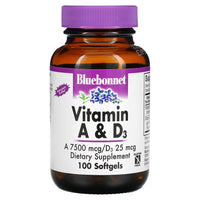 Thumbnail for Vitamin A & D3 - Bluebonnet