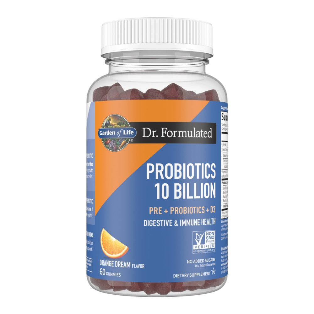 Dr. Formulated Probiotics 10 Billion Gummies - Garden of Life