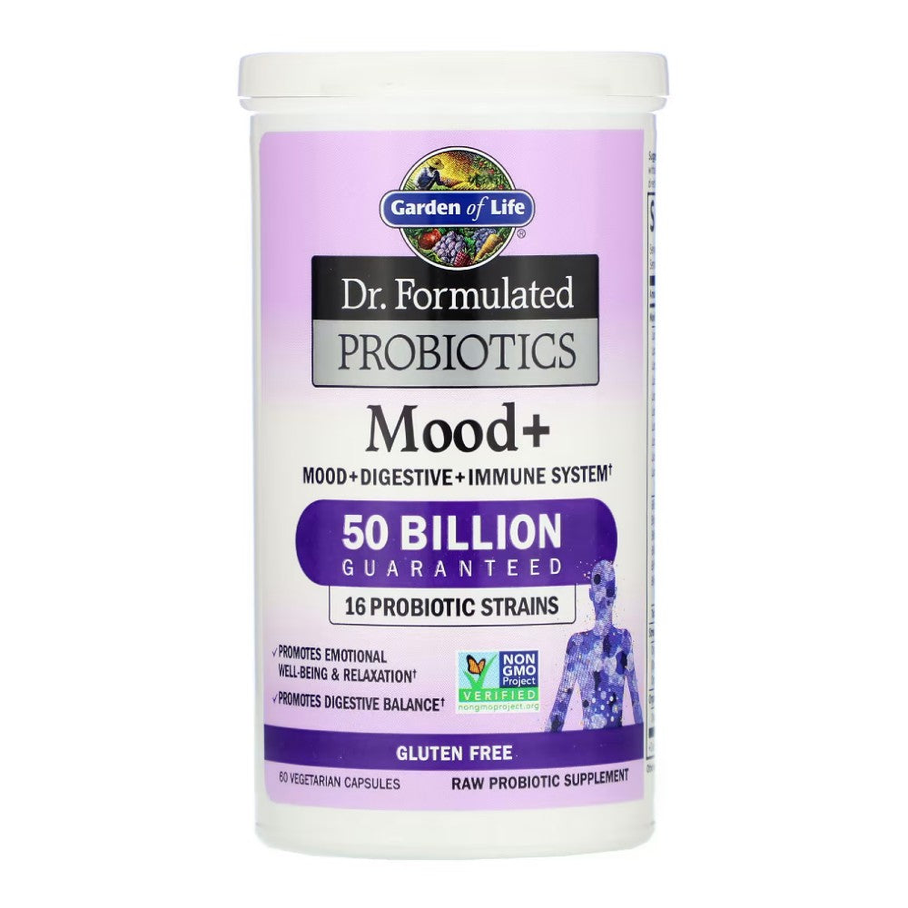Dr. Formulated Probiotics Mood+ Shelf-Stable - Garden of Life