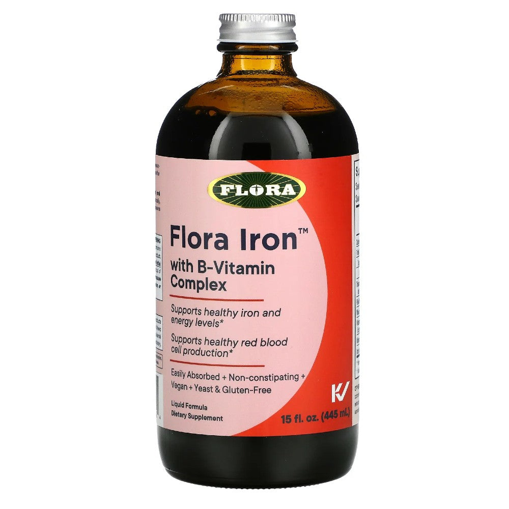 Iron with B-Vitamin Complex - Flora
