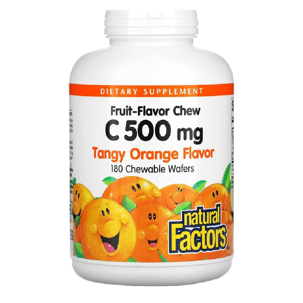 Fruit-Flavor Chew Vitamin C, Tangy Orange